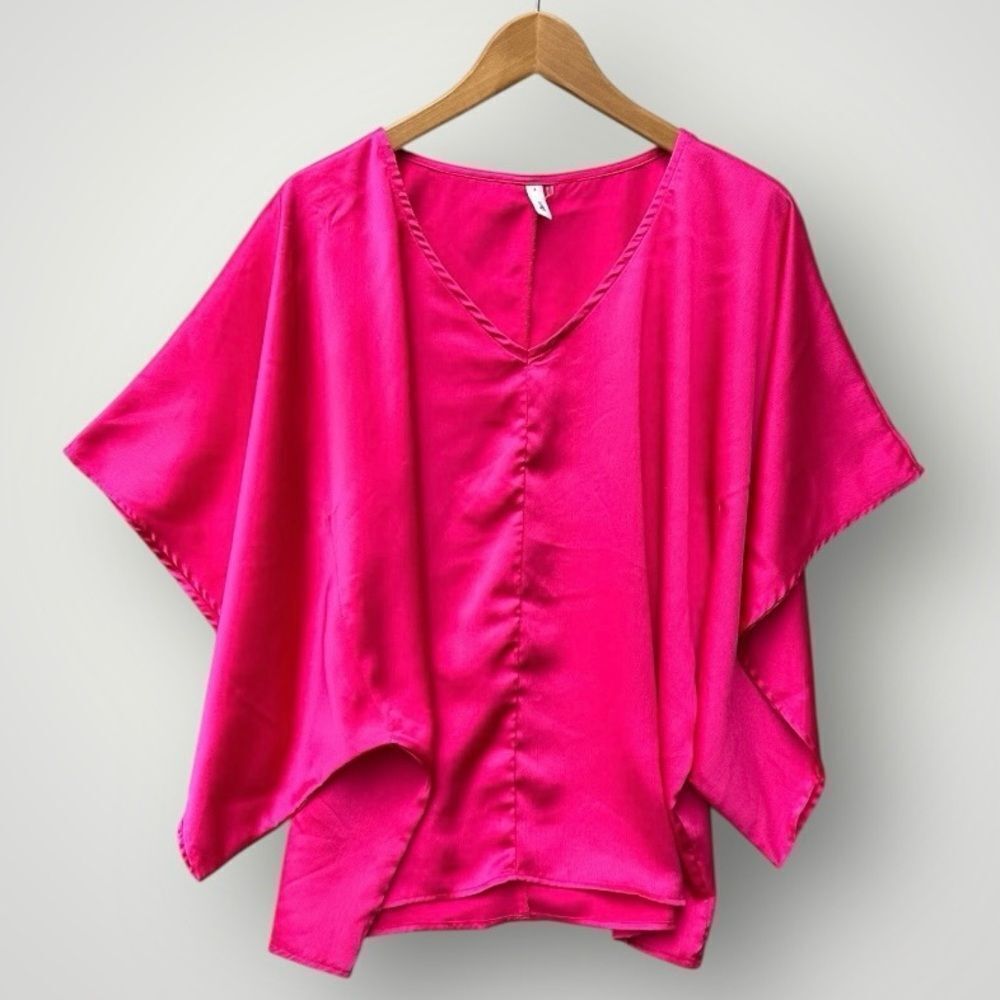 🎉5 for $45 🎉Glam Top Blouse Shirt Size S Pink